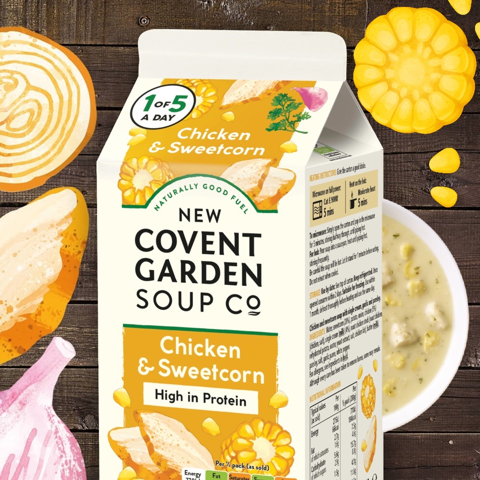 Chicken & Sweetcorn Chicken & Sweetcorn