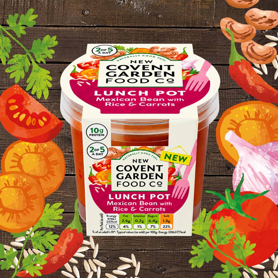 Mexican Bean with Rice & Carrots
